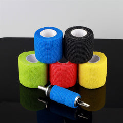 Envoltura desechable para agarre de tatuajes