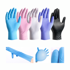 Black Nitrile Disposable Gloves | Inky Paws Tattoo Supply