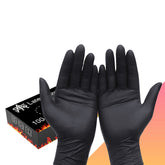 Black Nitrile Disposable Gloves | Inky Paws Tattoo Supply