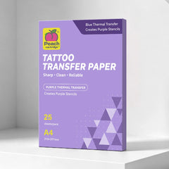 Purple tattoo thermal transfer paper for professional tattoo stencils