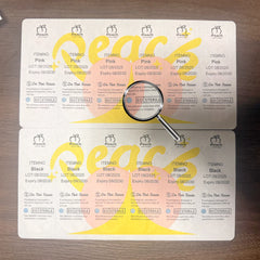 INKY PAWS™ PEACH INK CUP – Sterile Silicone Ink Cups (72 pcs/box)