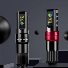 Bolígrafo de tatuaje inalámbrico con motor de copa hueca - Inky Paws Tattoo Supply