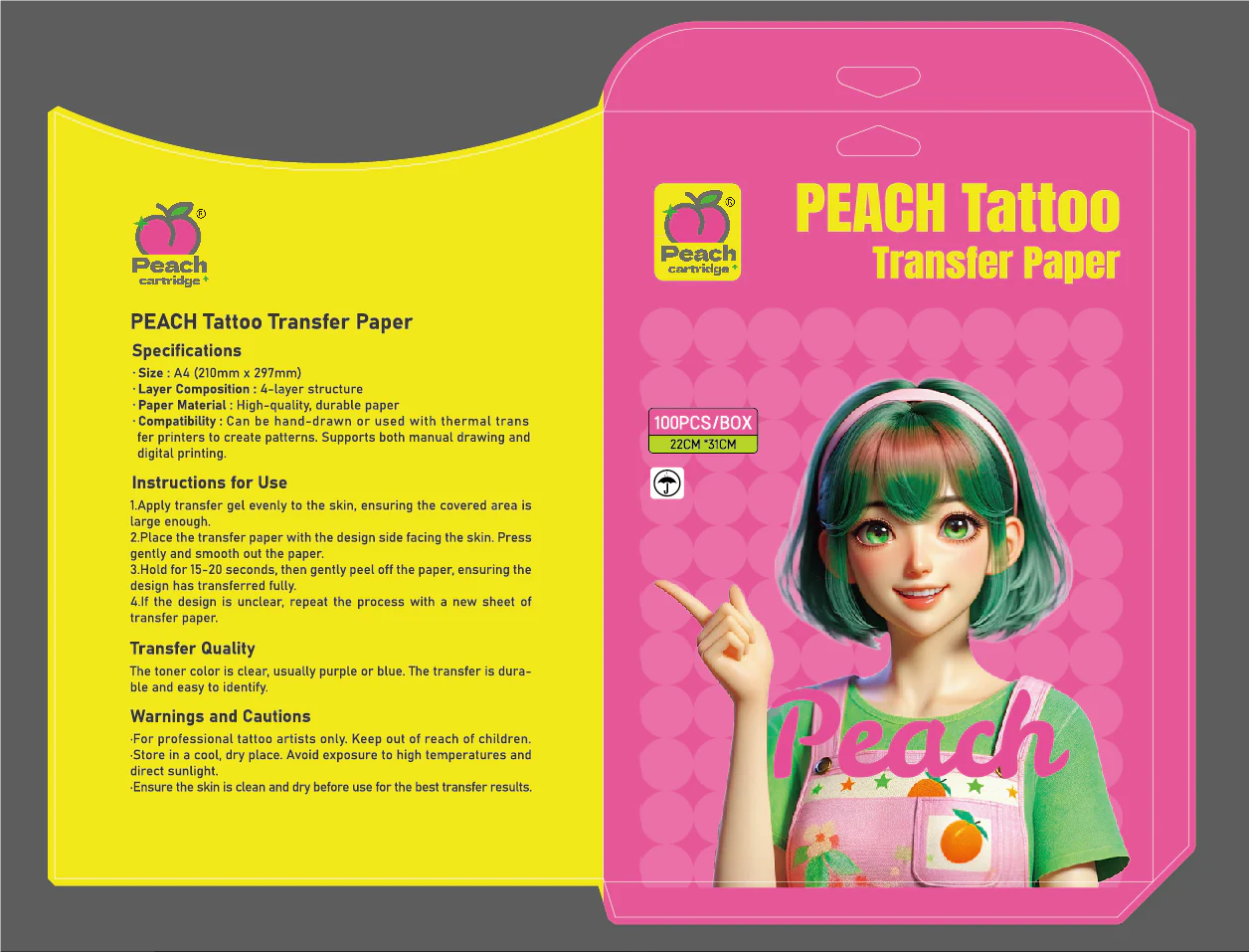 Tattoo Stencil Paper