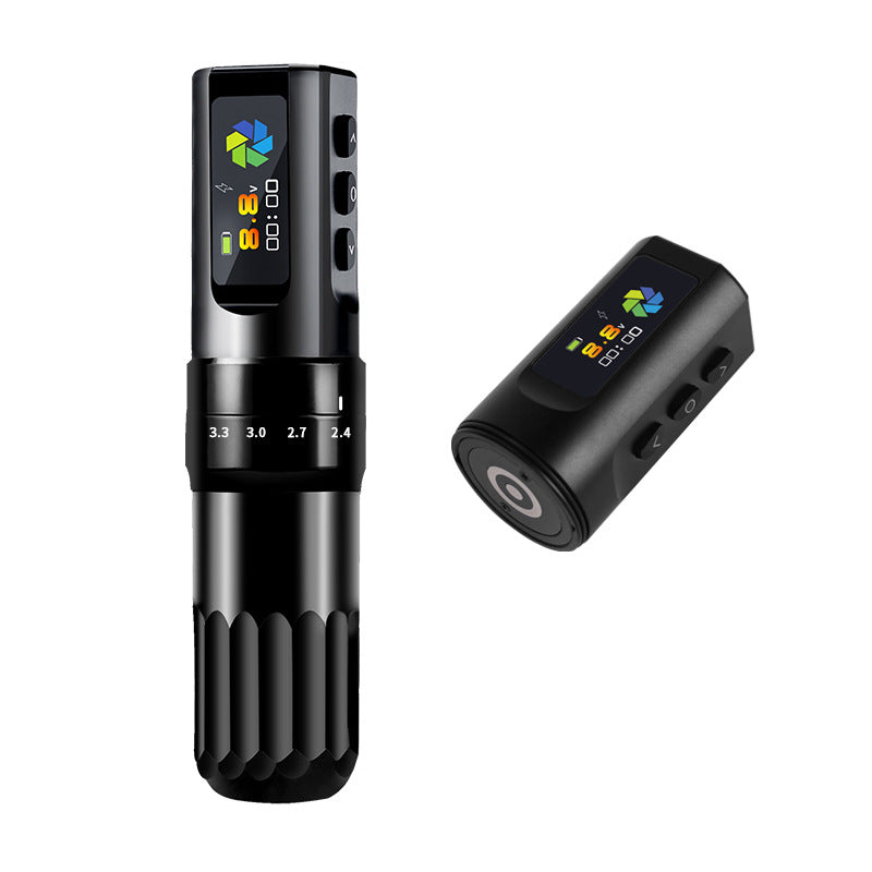 Wireless Tattoo Pen with Hollow Cup Motor-Inky Paws Tattoo Supply