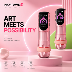 INKY PAWS Dual-Stroke Wireless Tattoo Pen – 3.5 / 4.2mm