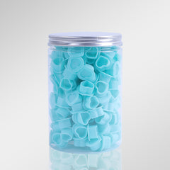 Heart-Shaped Silicone Ink Cups with Base
