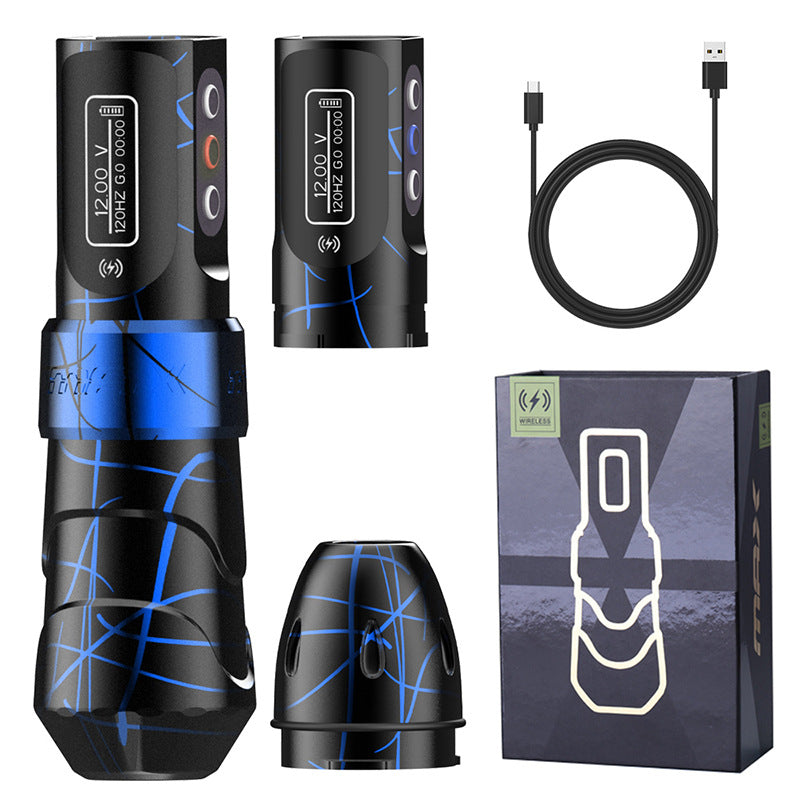 Sendrata Tatu-Skribilmaŝino MAX - Inky Paws Tattoo Supply 